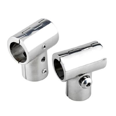 Heavy Duty Marine Handrail T Connector Handrail Tees Joint Marine Rail Fitting Sailboats Handrail Part Simple Installation