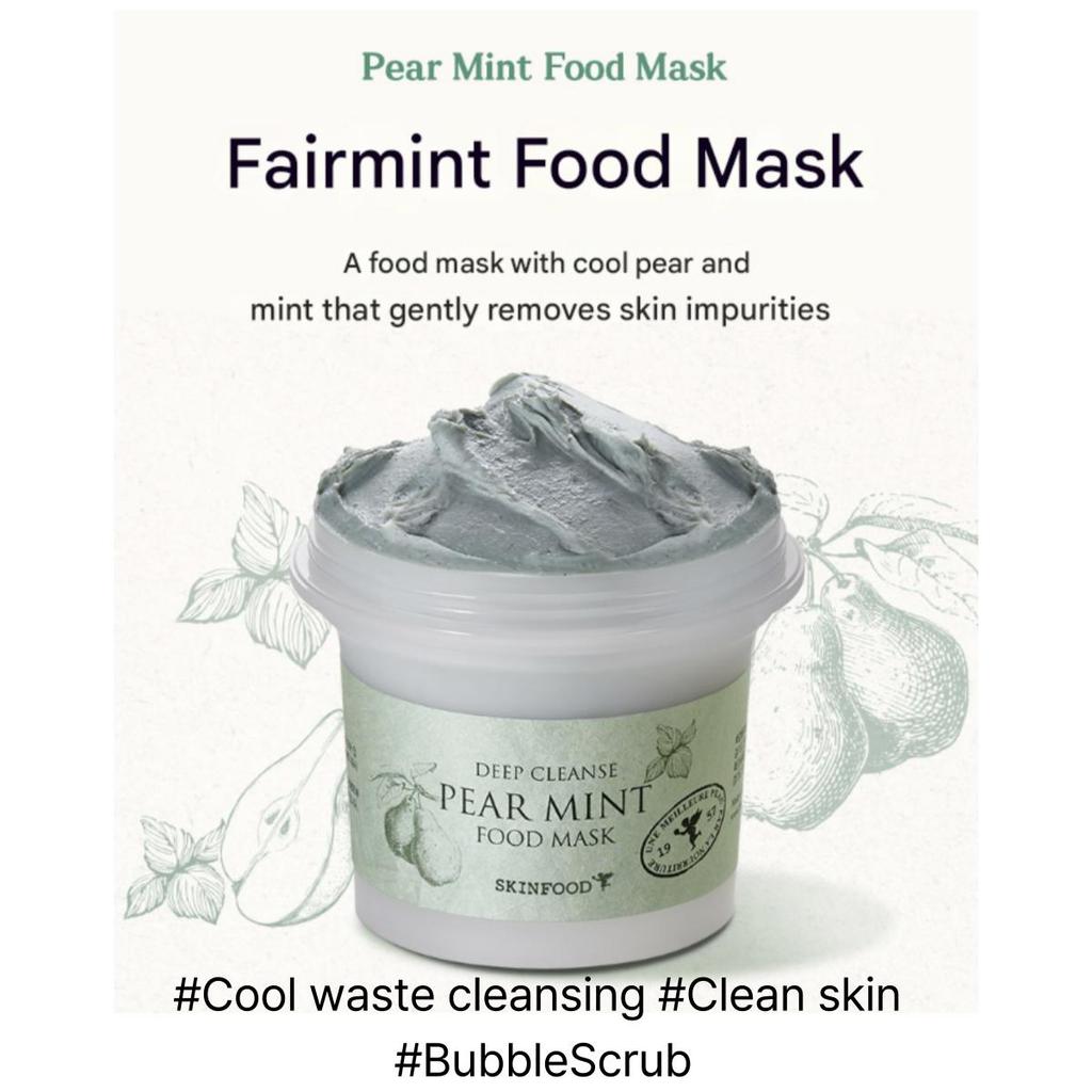 [SkinFood]  Food Mask 120g(Lavender/Apricot/Pear Mint/Honey Sugar/Strawberry Sugar/Lemon)
