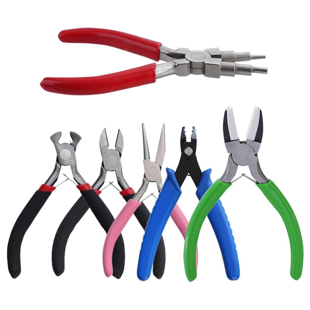 Jewelry Pliers, Tools Handle Pliers Round Nose for Making Crafting Repair Supplies