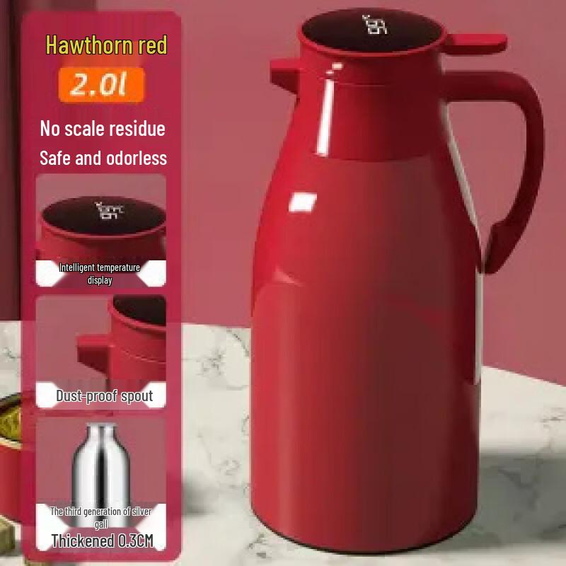 Yuzhuxun Smart Digital Display 2L Insulated Thermos