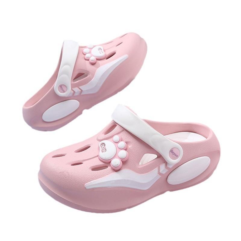 Colorful Girls Summer Clogs Lightweight Breathable Nonslip Outdoor Beach Footwear