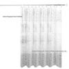 3D Transparent PEVA Waterproof Shower Curtain