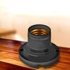 10pcs Bulb Socket Adapter Portable E27 Flat Conversion Lamp Holder Energy-saving 60W 90-240V Lighting Accessories for Home Hotel