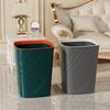 Large Capacity Lidless Trash Can for Home & Office - Suitable for Bathroom, Kitchen, Living Room