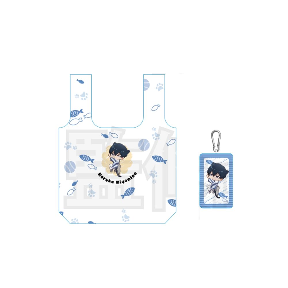 Kiyomine Eco Bag with Storage Sticky Nyan Oblivion, Haruka, Pouch, ver.