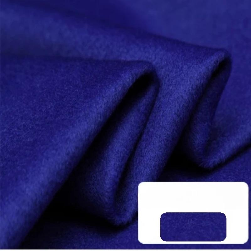 2025 Autumn and Winter New All-Australian Wool Single-sided Cashmere Fabric High-end Custom Short Wool Coat Wool Fabric