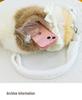 Three-Color Cat Plush Doll: Meows When Pressed, Creative Backpack Accessory for Women