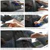 BZY5  For Dodge Chrysler Nitro 2007-2013 6PCS Covers Center Film Column B C Pillar Posts Sticker Car Accessories