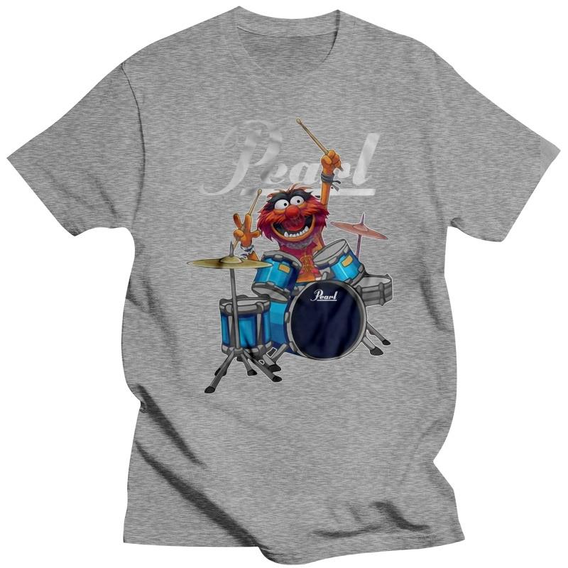

Бавовняна футболка Чоловіча Смішна футболка Модна футболка Pearl Drums Жіноча футболка бренд повсякденна з коротким рукавом для чоловіків літня футболка 4XL