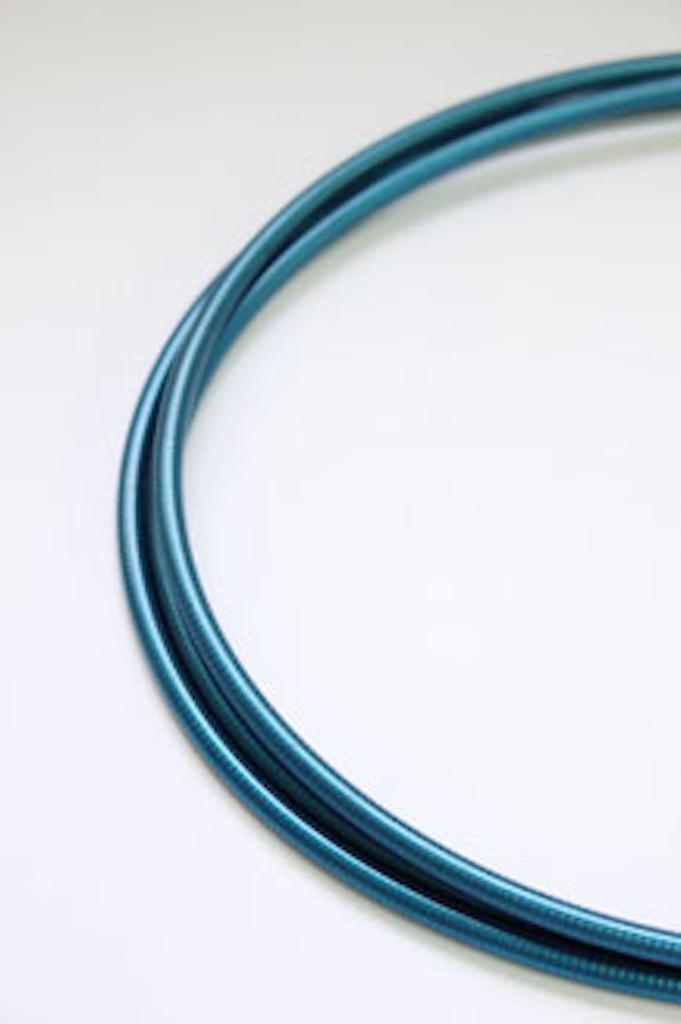 NISSEN CABLE NI259 4mm Stainless Steel Shift Outer Clear 25m CO., LTD. Cable, Blue,
