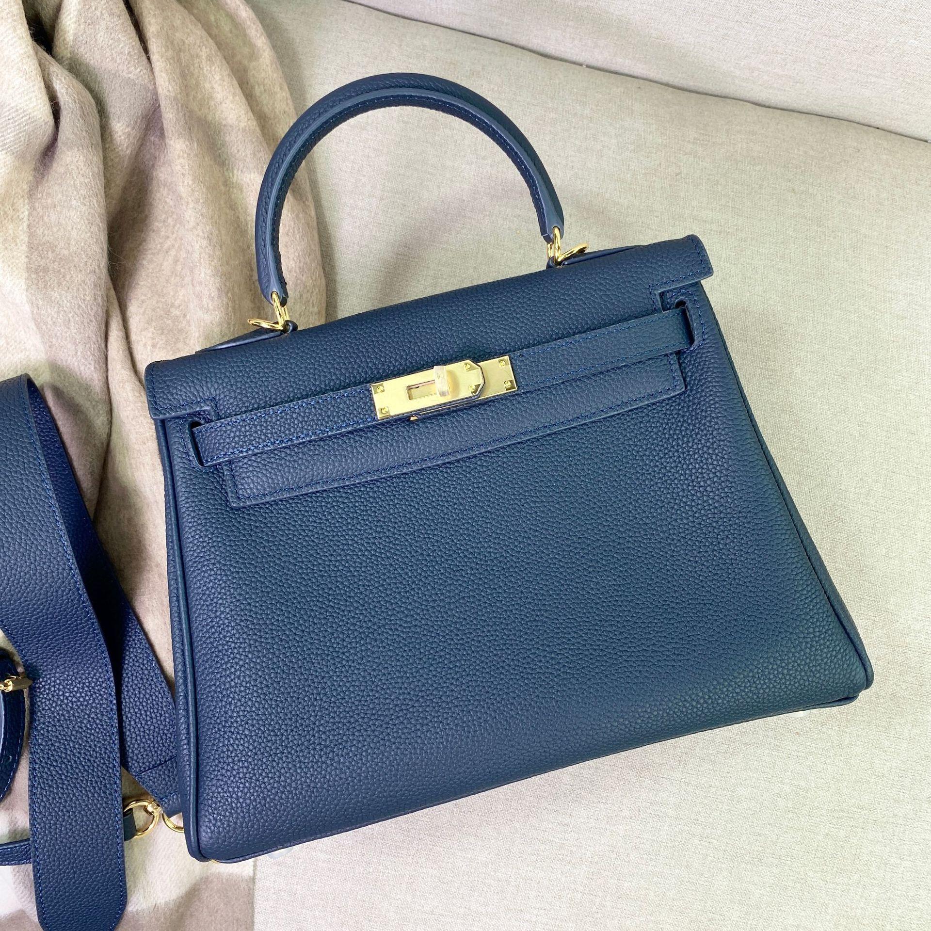 

Новая модная женская сумка через плечо из высококачественной кожи тогл верхнего слоя с широким плечевым ремнем, носимая на плече, кроссбоди, ручная 25x10x20cm