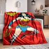 1ks deka Wonder Woman Polyesterové vlákno, Celoroční pohodlí na pohovku, postel, do kanceláře, auta, na kempování, Ideální domácí dekorace a dárek, Pohodlí v kanceláři