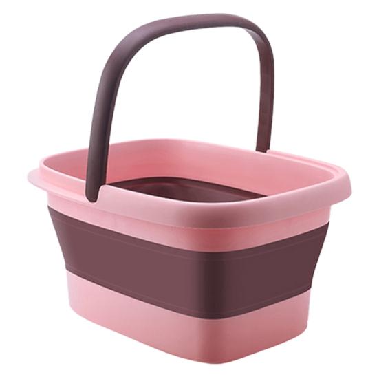 

Ванна для замачивания ног с ручкой, большая емкость, переносной массажер для ног