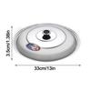 Durable 30-42cm Wok Pot Lid Universal Anti-scalding Frying Pan Cover Reusable Thickened Bowl Cover Restaurant Kitchenware
