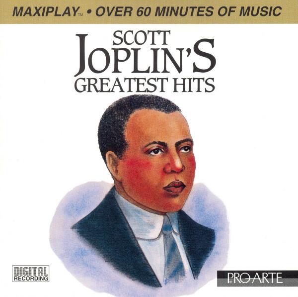CD SCOTT JOPLIN, ROBERT STRICKLAND - Scott Joplin's Greatest Hits CDM874 Pro Arte 1991 US Jazz Used