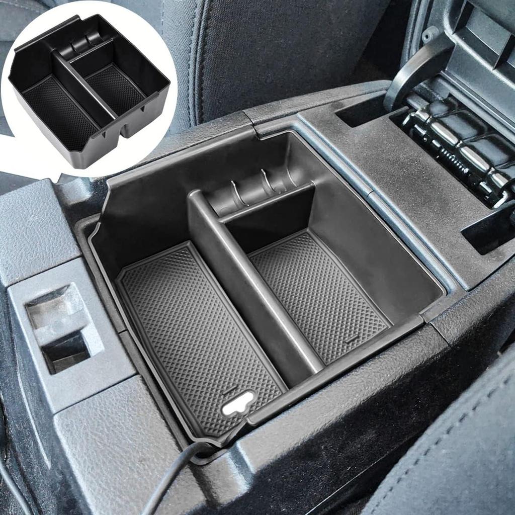 EDBETOS Center Console Organizer Tray Compatible With Jeep Wrangler JK/JKU 2011-2018 Rubicon Sport Sahara Accessories Armrest Storage Glove Box,