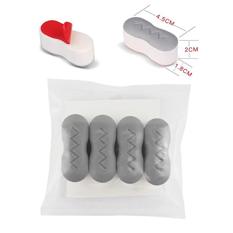 4Pcs Toilet Seat Bumper, Bidet Seat Bumpers With Strong Buffer And Adhesive Function For Bidet Attachment, Keep Your Toilet Seat