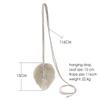 Bohemian Woven Tassel Curtain Tie-back with Leaf Rope Design