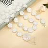 Metal Thai Belly Waist Chains Jewelry Hollow Out Flower Necklace Dance Dress Belt Chains  Gift