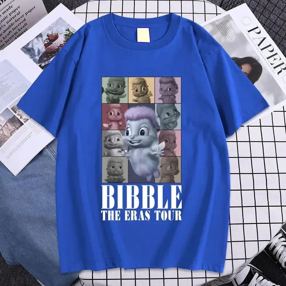 Cute Bibble The Eras Tour T Shirt Boys GirlsUnisex's Aesthetic High Quality Streetwear Summer Oversized Short Sleeve Tops