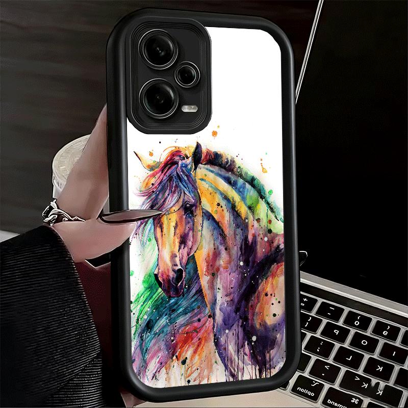

Oil Painting Horse Soft Phone Case for Xiaomi Poco X7 X6 X5 Pro X4 Gt X3 F7 Ultra M8 M7 Redmi 15C 15 14C 13 13C 12 12C 10 10C Xiaomi Redmi 15 5G