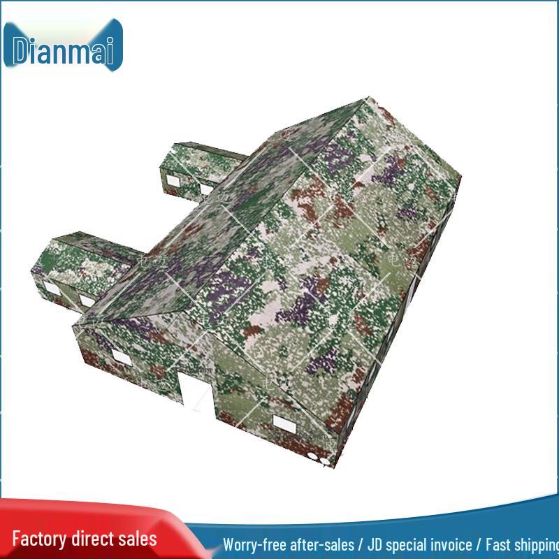 Dianmai 10x16m Cotton Command Tent with 2 Annexes