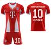 2025-26 Bayern hjemmetrøye #9 Kane #10 Musiala Fotballtrøyer