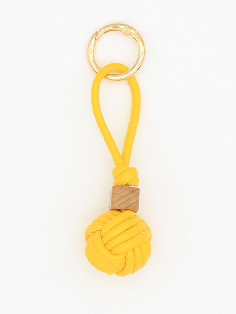 Korean Style PU Leather Hand-woven Ball Bag Pendant & Phone Charm - Autumn/Winter Collection