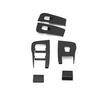 Carbon Fiber Texture Window Door Lift Lock Molding For Tesla Model 3 Y 2017-