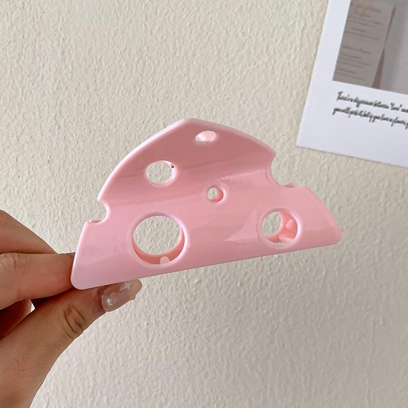 Lustiger Käse Käse Haarspange Für Frauen Mädchen Krallenclip Cartoon Hohl Acryl Haarnadel Haare Haarklammer Mode Haaraccessoires