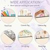 Cosmetic Bag - Durable Zipper Closure, Fun Illustrated Makeup Organizer, Lightweight Foldable Travel Toiletry Bag,Secure Storage