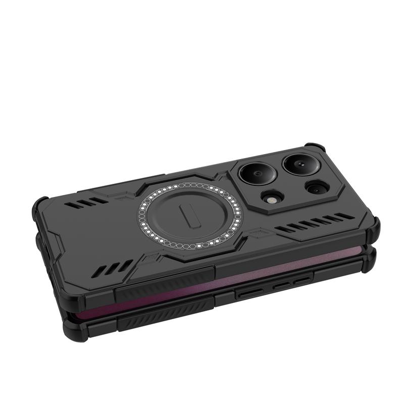 For Xiaomi Redmi Note 13 Pro 4G Case Redmi Note 13 Pro Magnetic Adsorption Wireless Charge Cover For Redmi Note 13 Pro 4G Case