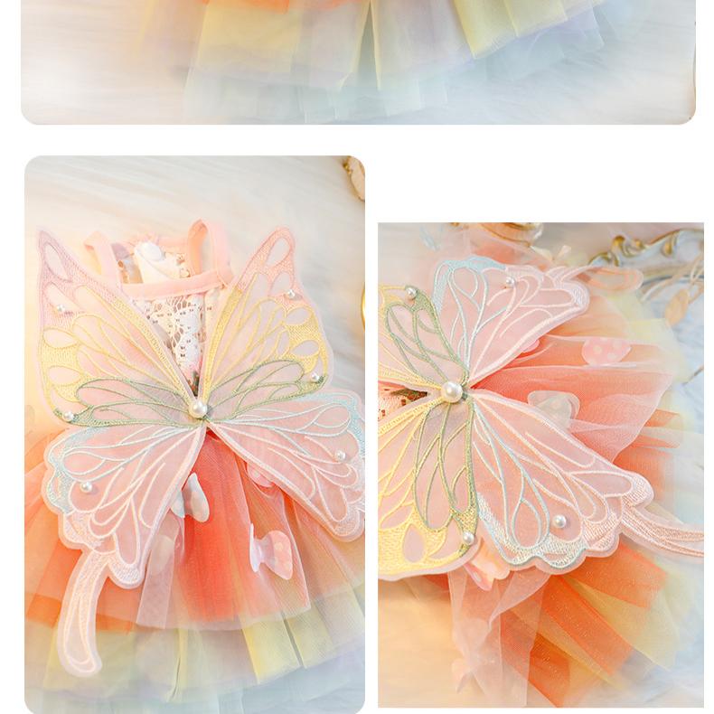 Summer Pet Princess Clothes Pet Dog Dress For Dogs Skirt Summer Dog Wedding York Chihuahua Poodle For Dogs Skirts Cat Dresses
