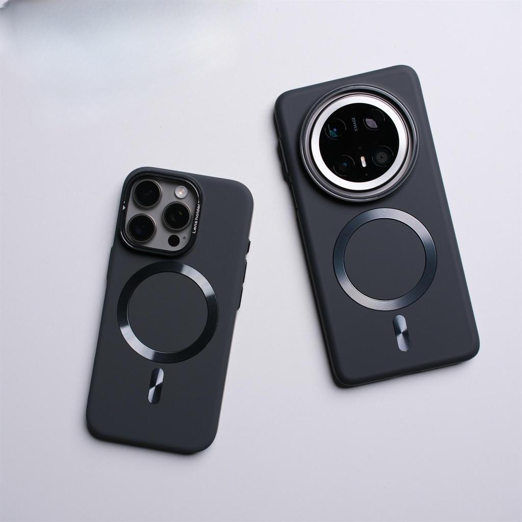 Huawei Mate70 Pro+ Ultra-thin CD Pattern Magnetic Frosted Phone Case