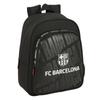 School Bag F.C. Barcelona Black 27 X 33 X 10 Cm