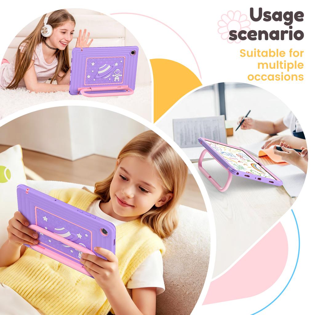 Kids Portable Stand Tablet Case for New Samsung Galaxy Tab A11 Plus 11 Inch 2025 , A9 + Plus 11 " (2023) Shockproof Tablet Cover