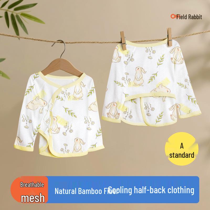 Bamboo Fiber Summer Baby Jumpsuit, Antibacterial & Breathable, for Infants & Toddlers