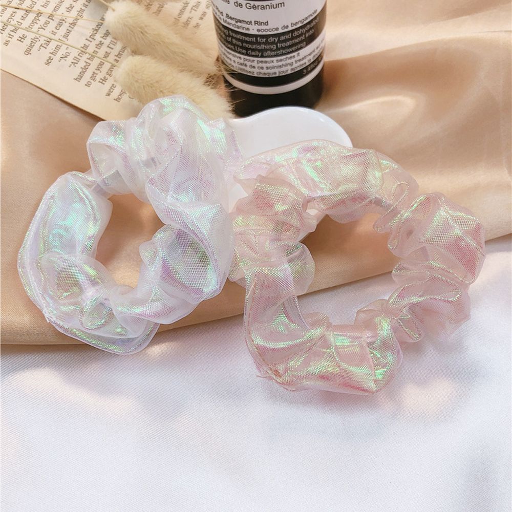 

Retro Sweet Mesh Hair Rope Dream Hair Tie Rubber Band Female Hair Circle Korean Style Hair Ring