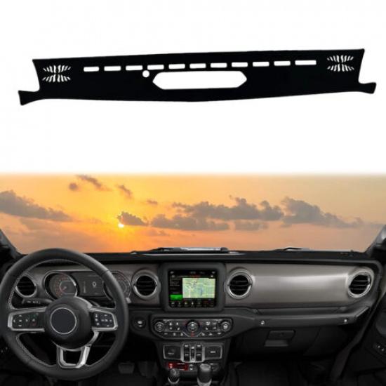 Anti-Slip For -2024 Jeep Gladiator JT Crew Cab Dashboard Cover Dash Mat Pad