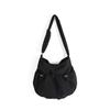 Commuter Shoulder Bag High Capacity Premium Drawstring Summer Velcro Crossbody Bag