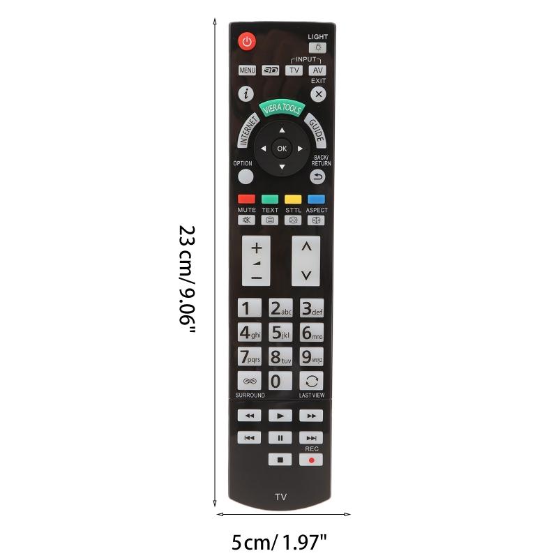 Universal Remote Lightweight Anti Slip Home Remote Replace for  TX-P50VT50B TV Accessory