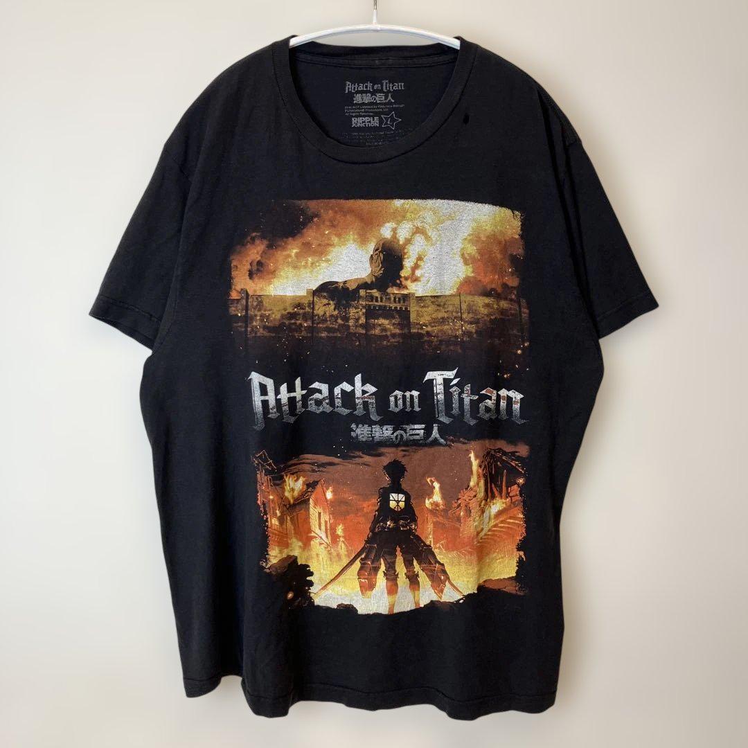 

[USED] 00s Attack on Titan anime T-shirt, vintage, size L