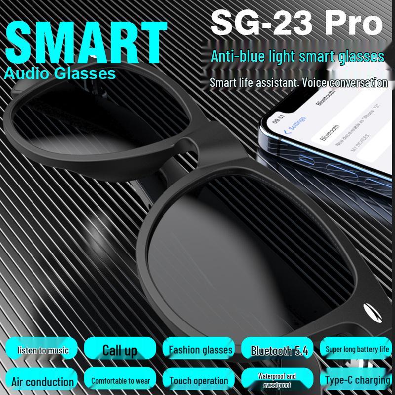 AI Smart Glasses with Ultra-long Battery & Cycling Navigation