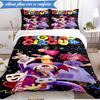 3PCS Digital Circus Adventure Bedding Set,Including 1pc Duvet Cover And 2pcs Pillowcases Perfect for Bedroom, Dormitory, Fan Christmas Gift