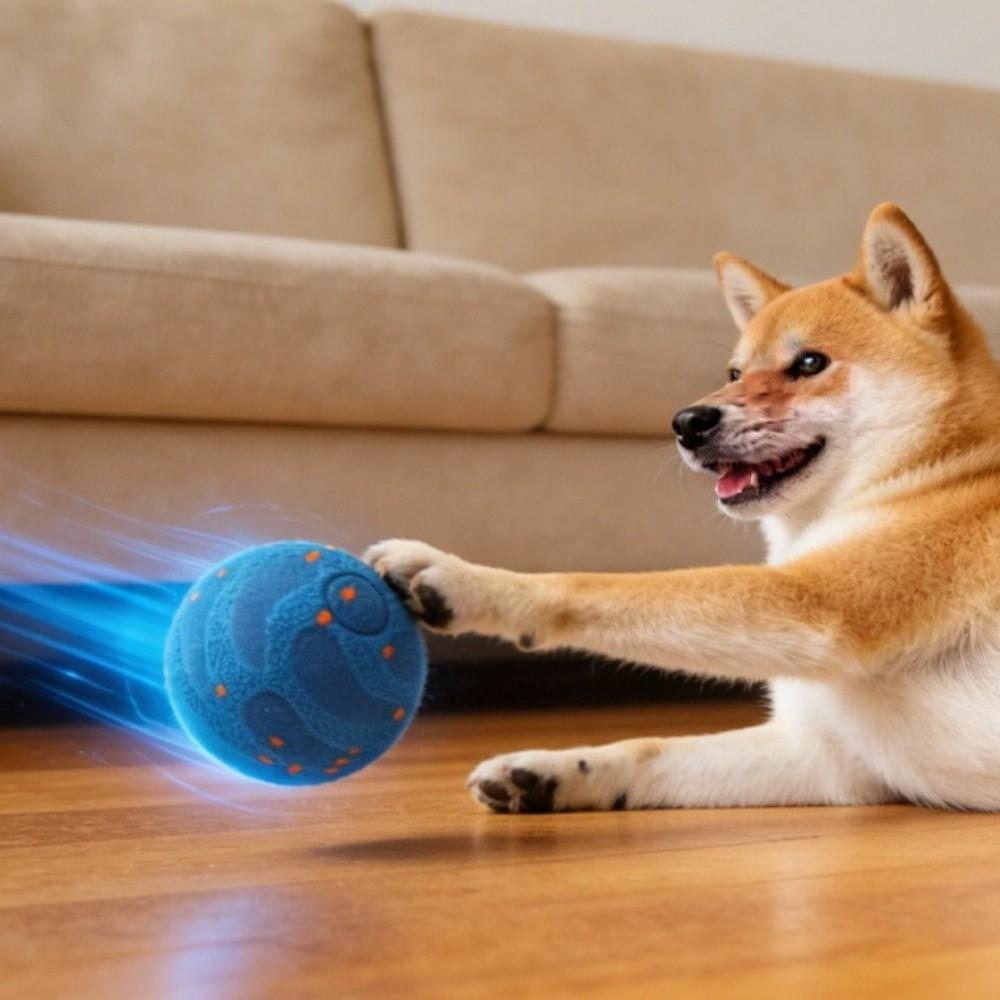 Self-Moving Automatic Rolling Ball Waterproof Bouncing Dog Ball New Smart Pet Balls  Indoor Use