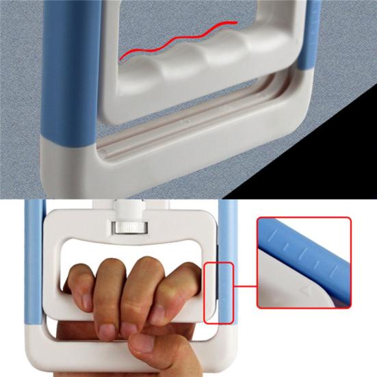 198lb/90kg Elektronischer Digitaler LCD Handkraft-Dynamometer Messgerät