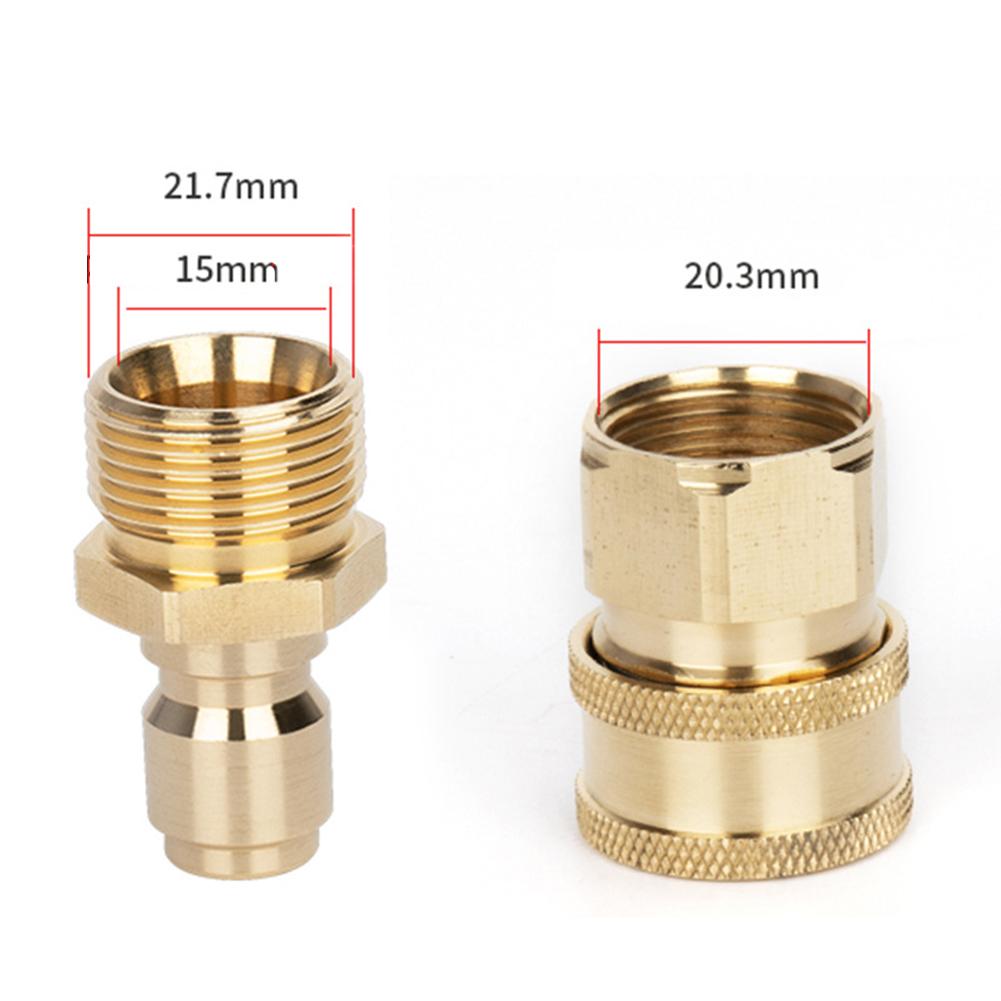 Car Washing Machine Quick Connect Connector Copper Material