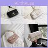 Chic Minimalist Fashionable Pink Underarm Bag Elegant Crossbody Purse For Ladies