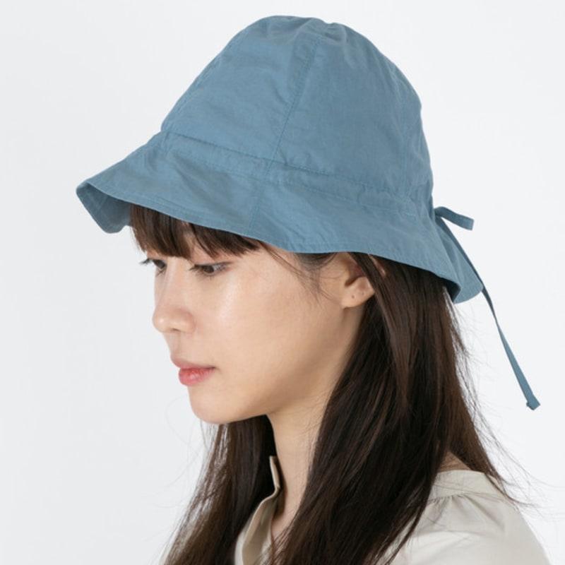 BERNARDMILLS RIBBON BUCKET HAT - SKYBLUE