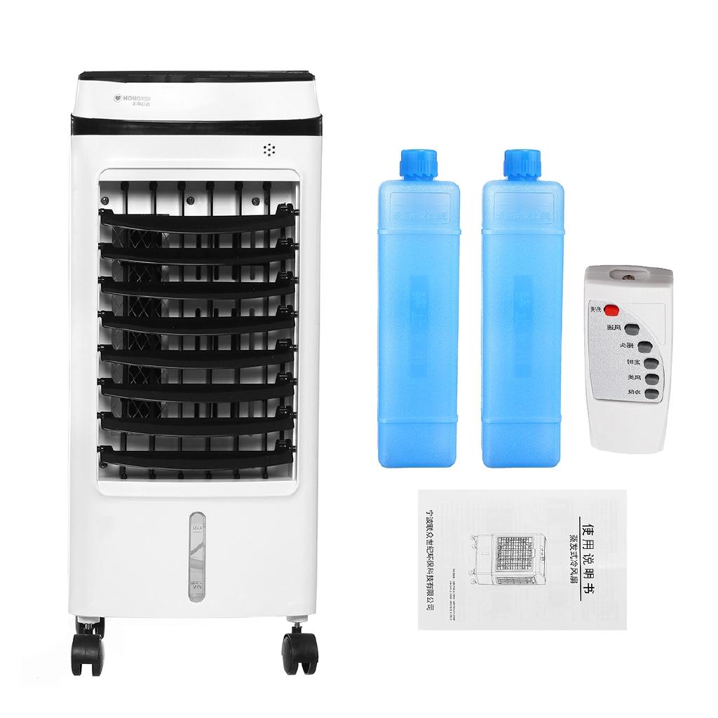 Mini Portable Air Conditioner Air Cooler Fan Humidifier Mute Timed Floor Fan Mobile Air Conditioner for Office Home 220V